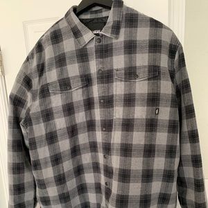 Vans MTE heavy weight insulated flannel! Size XL